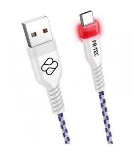 Cable usb 2.0 blade fr-tec premium led para ps5/ usb tipo-c macho - usb macho/ 3m/ blanc - Imagen 1