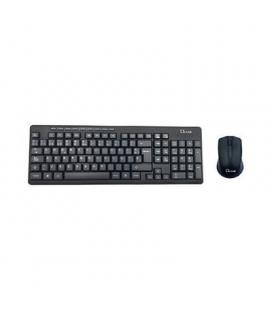 TECLADO+RATON L-LINK LL-KB-555-WCOMBO WIRELESS NEG - Imagen 1