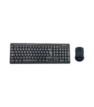 TECLADO+RATON L-LINK LL-KB-555-WCOMBO WIRELESS NEG - Imagen 1