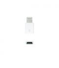 Adaptador Micro USB 2.0 Lightning Nanocable 10.10.4100/ Micro USB Hembra - Lightning Macho/ Blanco