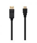 Nanocable Cable Conversor DISPLAYPORT a HDMI, DP/M - HDMI/M, Negro, 0.5 m - Imagen 2