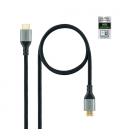 Nanocable Cable HDMI 2.1 Certificado ULTRA HIGH SPEED A/M-A/M, Negro, 1.5 m - Imagen 1