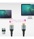 Nanocable Cable HDMI 2.1 Certificado ULTRA HIGH SPEED A/M-A/M, Negro, 1.5 m - Imagen 4