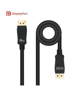 Nanocable Cable DISPLAYPORT 1.4 CERTIFICADO VESA, DP/M – DP/M, Negro, 1.5 m - Imagen 1