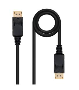 Nanocable Cable DisplayPort, DP/M - DP/M, Negro, 0.5 m - Imagen 1