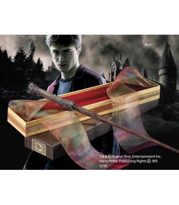 Replica the noble collection harry potter varita de harry potter caja original olivander - Imagen 1