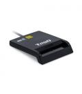 TooQ Lector de Tarjetas Inteligentes DNIe SIM USB-C, Negro - Imagen 2