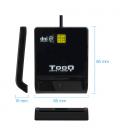 TooQ Lector de Tarjetas Inteligentes DNIe SIM USB-C, Negro - Imagen 3