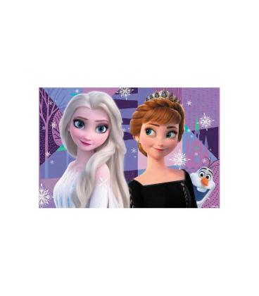 Puzzle lenticular prime 3d disney frozen elsa anna y olaf 200 piezas - Imagen 1