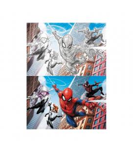 Puzzle para rascar prime 3d marvel multi universo 150 piezas