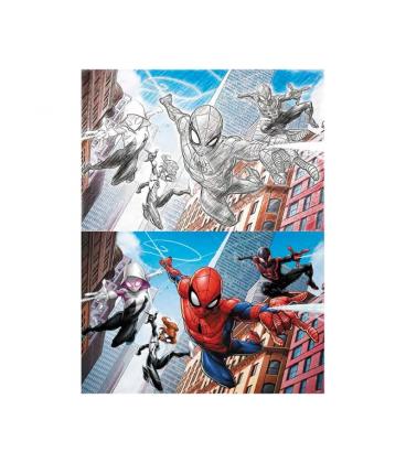 Puzzle para rascar prime 3d marvel multi universo 150 piezas - Imagen 1