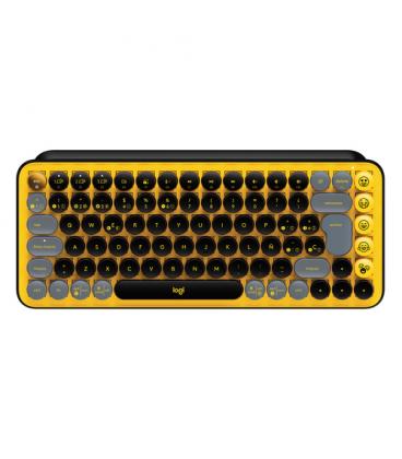  TECLADO LOGITECH POP KEYS BLAST YELLOW WIRELESS INALAMBRICO