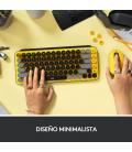  TECLADO LOGITECH POP KEYS BLAST YELLOW WIRELESS INALAMBRICO