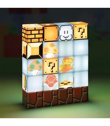 Lampara led paladone super mario bros 16 bloques - Imagen 1