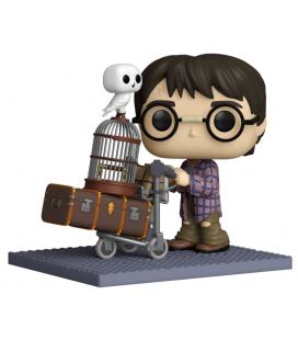 Funko pop deluxe harry potter harry empujando el carro con hedwig 57360