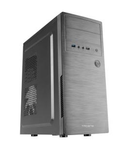 Tacens 2INITIOX, Caja PC Semitorre ATX, Ventilador 12cm, Frontal Aluminio Pulido, Negro - Imagen 1
