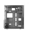 Tacens 2INITIOX, Caja PC Semitorre ATX, Ventilador 12cm, Frontal Aluminio Pulido, Negro - Imagen 5