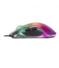 Ratón Gaming Mars Gaming MMGLOW/ Hasta 12800DPI/ Negro