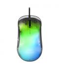 Ratón Gaming Mars Gaming MMGLOW/ Hasta 12800DPI/ Negro