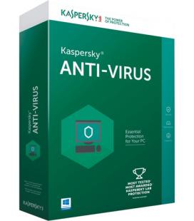 Kaspersky Lab Anti-Virus Plurilingüe Licencia básica 3 licencia(s) 1 año(s) - Imagen 1