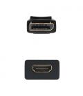 Nanocable CONVERSOR DISPLAYPORT A HDMI DP/M-HDMI/H NEGRO 15 CM - Imagen 6
