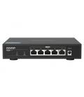 QNAP QSW-1105-5T switch No administrado Gigabit Ethernet (10/100/1000) Negro - Imagen 1