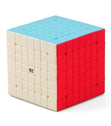 Cubo de rubik qiyi qixing s2 7x7 stickerless - Imagen 1