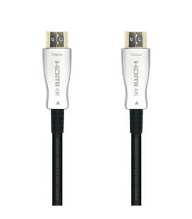 Cable HDMI 2.0 AOC 4K Aisens A148-0377/ HDMI Macho - HDMI Macho/ 15m/ Negro