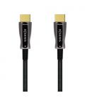 AISENS Cable HDMI V2.1 AOC Ultra Alta Velocidad / HEC 8k@60Hz 4k@120Hz 4:4:4 48Gbps, A/M-A/M, Negro, 25m - Imagen 2