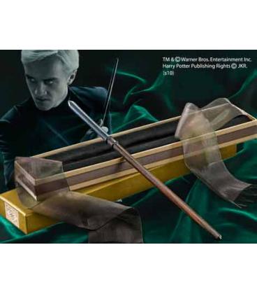 Replica the noble collection harry potter varita de draco malfoy caja olivander - Imagen 1