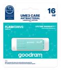 Goodram USB 3.0 UME3 CARE unidad flash USB 16 GB USB tipo A 3.2 Gen 1 (3.1 Gen 1) Turquesa - Imagen 7