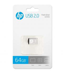 Memoria usb 2.0 hp v222w 64gb plata - Imagen 1