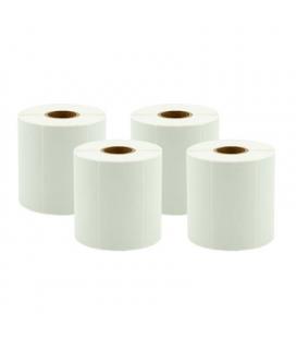 iggual Pack 4 rollos papel 700 etiquetas 74x37 mm