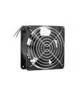 VENTILADOR 120 MM LANBERG PARA RACK 19 230V REJILLA METALICA NEGRO - Imagen 3