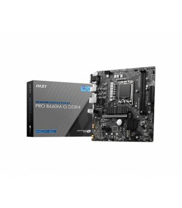 MSI PRO B660M-G DDR4 placa base Intel B660 LGA 1700 micro ATX - Imagen 1