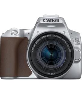 Canon EOS 250D + EF-S 18-55mm f/4-5.6 IS STM Juego de cámara SLR 24,1 MP CMOS 6000 x 4000 Pixeles Plata - Imagen 1