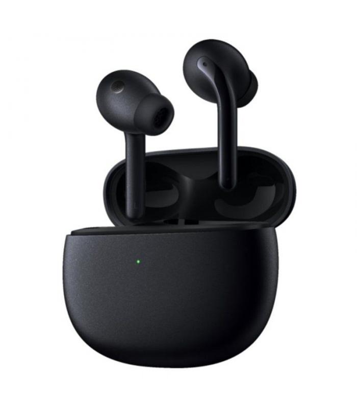 Auriculares bluetooth xiaomi redmi buds essential con estuche de carga/  autonomía 5.5h/ negros