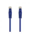 Nanocable Cable Red Latiguillo RJ45 LSZH CAT.6A UTP AWG24, Azul, 25 cm - Imagen 2