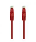 Nanocable Cable Red Latiguillo RJ45 LSZH CAT.6A UTP AWG24, Rojo, 25 cm - Imagen 2