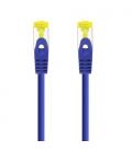 Nanocable Cable Red Latiguillo RJ45 LSZH CAT.6A SFTP AWG26, Azul, 25 cm - Imagen 2