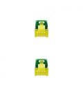 Nanocable Cable Red Latiguillo RJ45 LSZH CAT.6A SFTP AWG26, Verde, 25 cm - Imagen 3