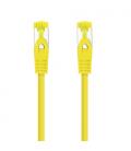 Nanocable Cable Red Latiguillo RJ45 LSZH CAT.6A SFTP AWG26, Amarillo, 25 cm - Imagen 2