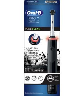 Cepillo Dental Braun Oral-B Pro 3 3000 Pure Clean/ Negro