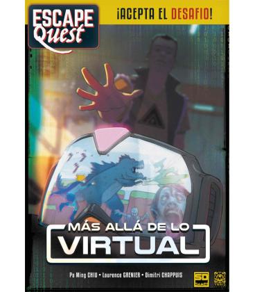 Juego de mesa escape quest 2: mas alla de lo virtual formato libro pegi 12 - Imagen 1