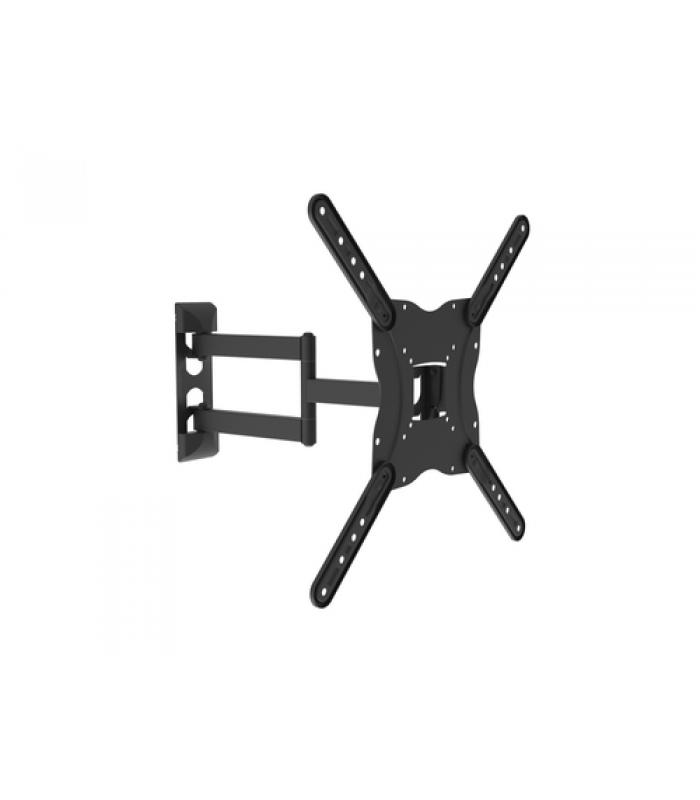 Soporte pantalla equip` 13pulgadas - 55pulgadas doble inclinable y giratorio max. 400x400 hasta 30kgs 650407