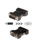 Ewent EC1250 cambiador de género para cable DVI-I 24+5 VGA Negro - Imagen 5