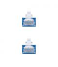 Nanocable Cable Red Latiguillo RJ45 CAT.6 UTP AWG24, Azul, 30 cm - Imagen 3