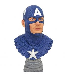 Figura diamond collection marvel comics capitan america legends collection 1 - 2 escala - Imagen 1