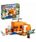 LEGO 21178 Minecraft El Refugio-Zorro, Juguete de Construcción para Niños - Imagen 2