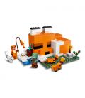 LEGO 21178 Minecraft El Refugio-Zorro, Juguete de Construcción para Niños - Imagen 4
